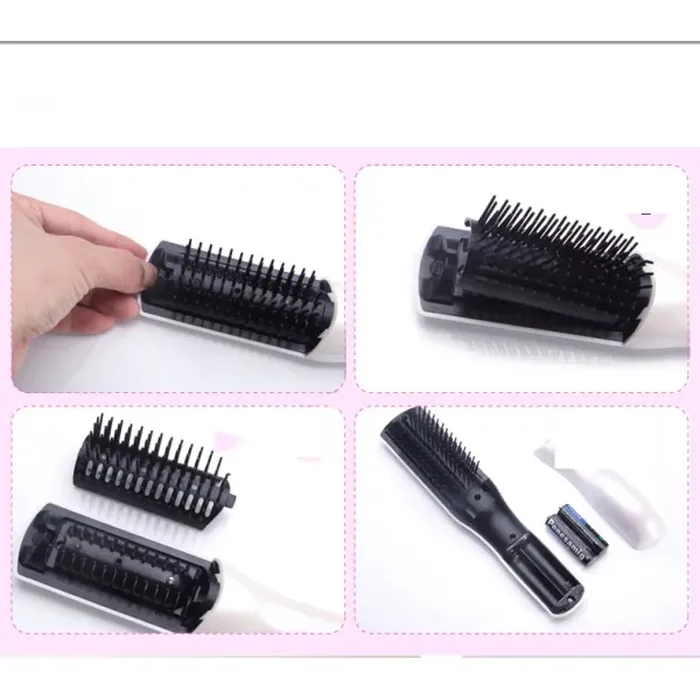Electric Infrared Hair Massage Comb with Vibration and Ion Therapy