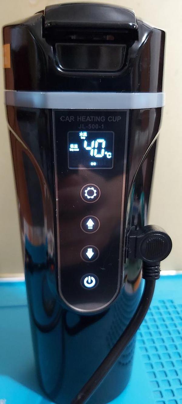 Electric Kettle For Car Heating, Kettle Kettle Display LCD Screen photo review