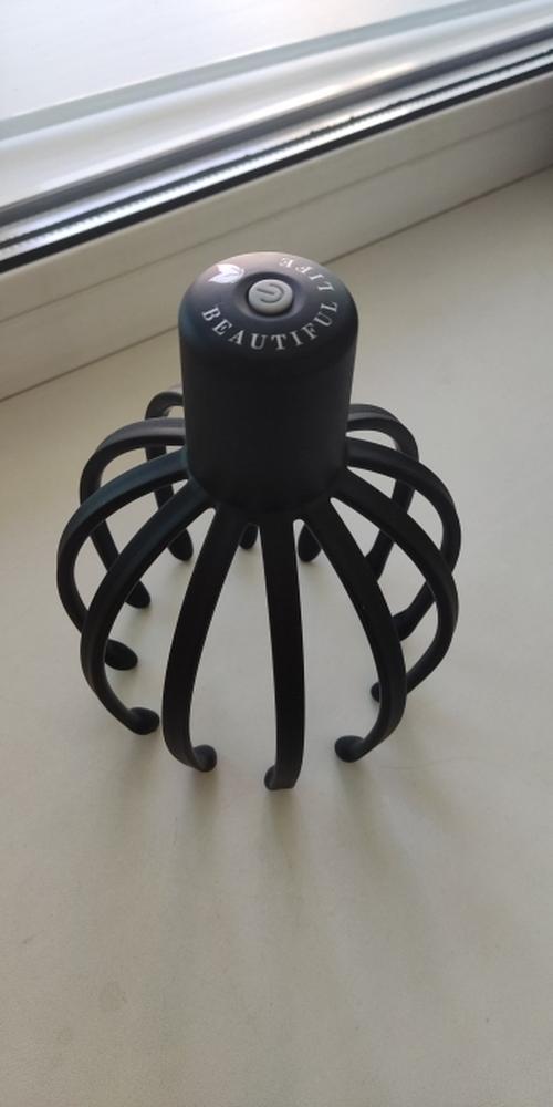 Electric Octopus Claw Scalp Massager Therapeutic Head Scratcher photo review