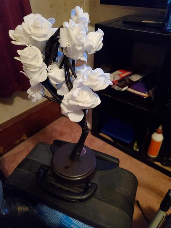 Enchanted Rose Tree Lamp photo review