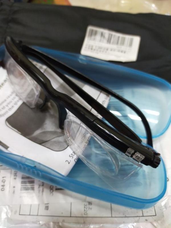 Adjustable Focus Glasses 100-700 Degree for Near and Far photo review