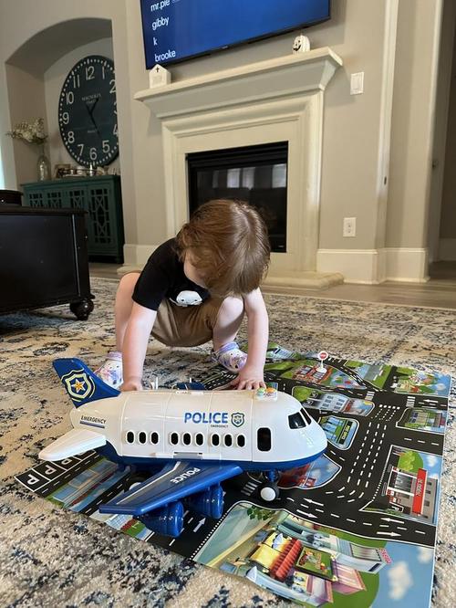 Extra Large Airplane Vehicle Play Sets | Police, Construction Or Fireman Toys photo review