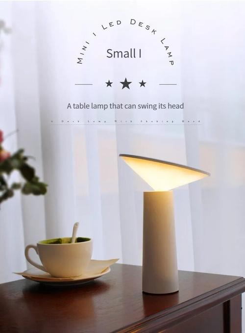 Fashionable Dimmable USB Rechargeable LED Table Lamp for Bedroom, Reading, and Night Light