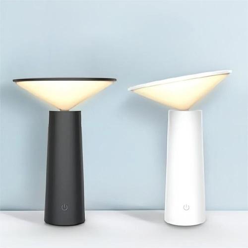 Fashionable Dimmable USB Rechargeable LED Table Lamp for Bedroom, Reading, and Night Light