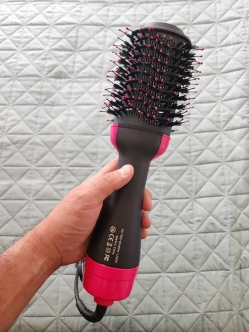 Fast Drying, Volumizing, and Frizz-Free Hair with One-Step Ionic Air Brush photo review