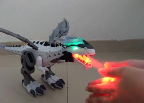 Fire Breathing Robotic Dragon Toy - Walks, Roars, and Sprays Water photo review