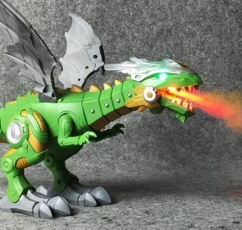 Fire Breathing Robotic Dragon Toy - Walks, Roars, and Sprays Water photo review