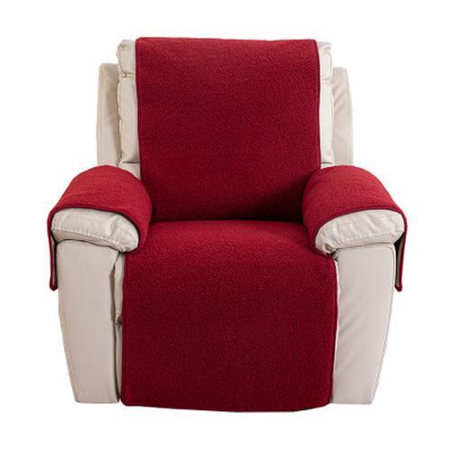 Fleece Recliner Furniture Slipcover with Pockets - Stylish and Functional