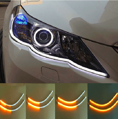 Flexible Car LED Strip Light Angel Eye DRL 5 Color