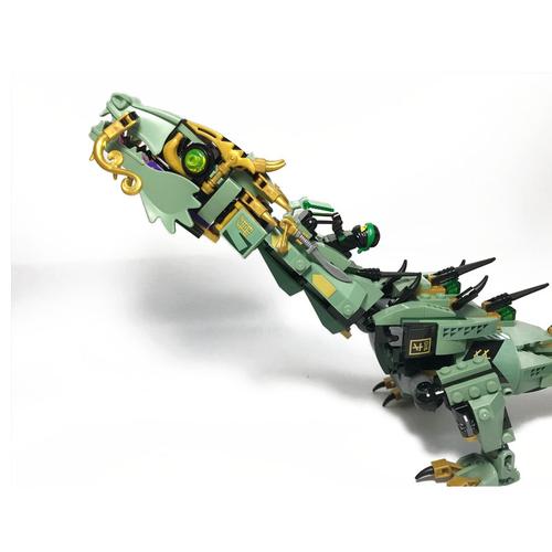 Flying Mecha Dragon Building Blocks: 3D Assembly Model Toys for Kids