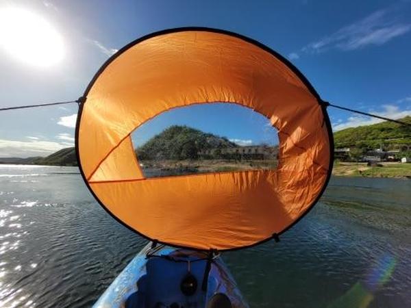 Foldable Kayak Wind Sail photo review