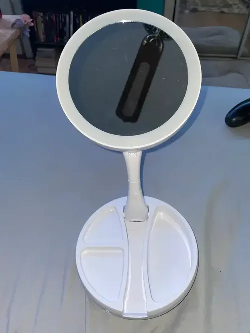 Foldable Makeup Mirror with 10x Magnification photo review