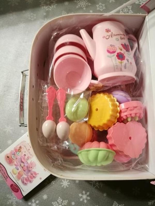 Food Simulation Toys, Tea Sets, Cake Sets, Children's Gift Toys photo review