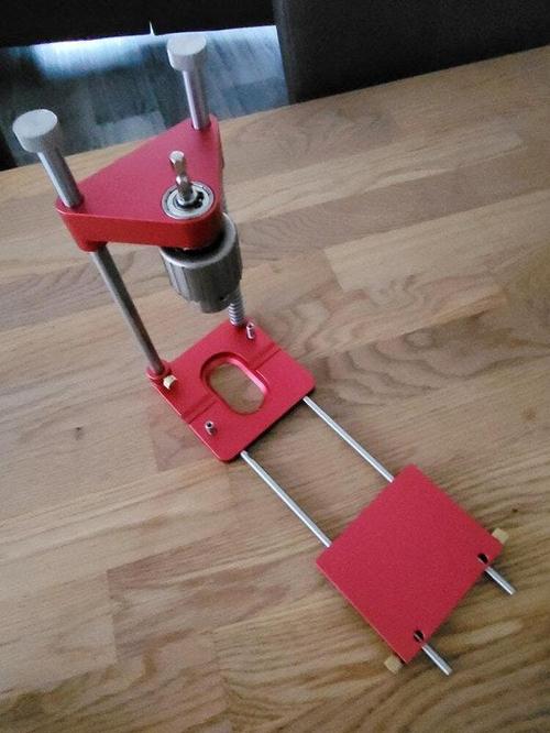 Freely Adjustable Drilling Locator - Woodworking Drilling Template Guide Tool Home photo review