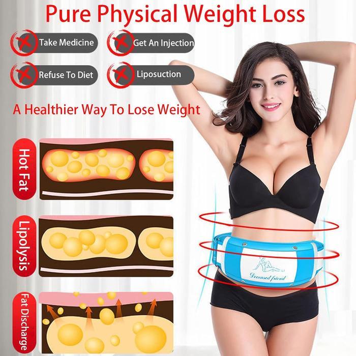 Electric Slimming Belt with Muscle Stimulator for Weight Loss, Full Body Fat Melting Massager