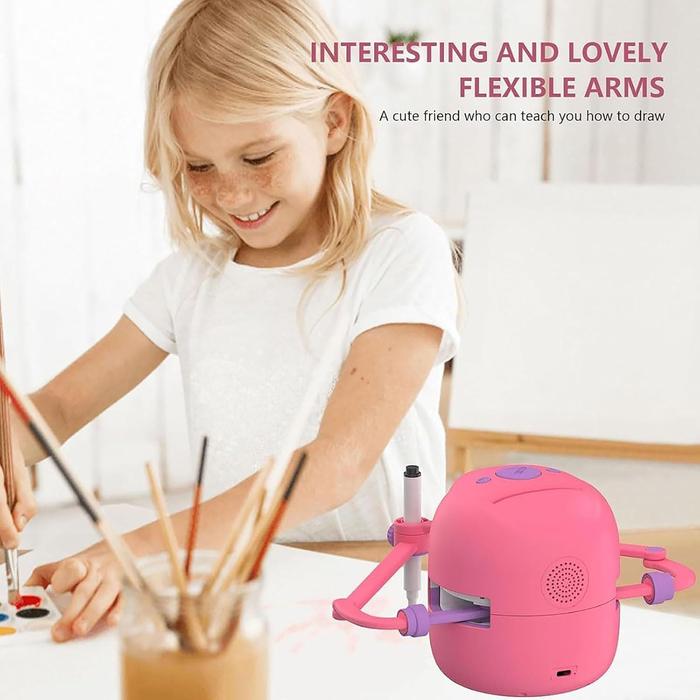 Fun And Interactive Educational Drawing Robot