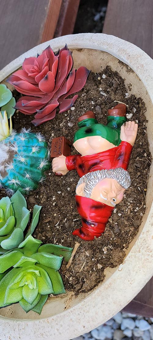 Funny Drunk Garden Creative Drunk Garden Decoration photo review