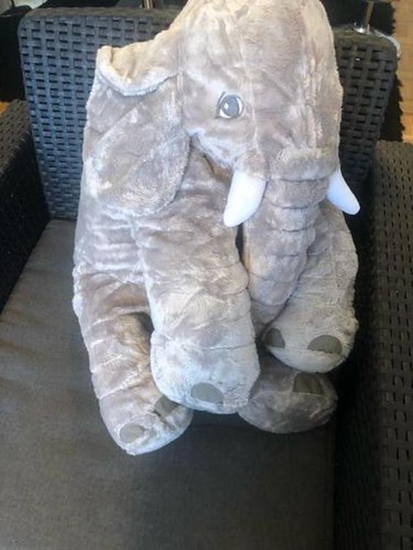 Giant Elephant Plush Toy Pillow for Baby photo review