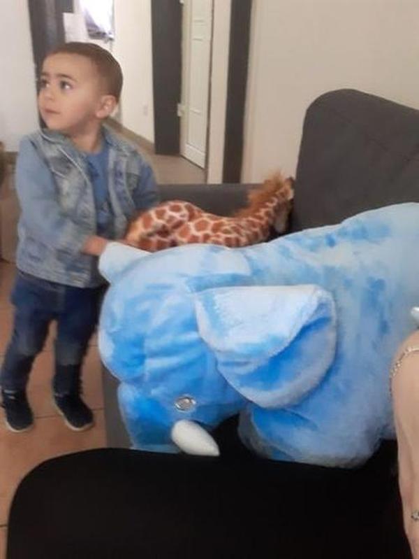 Giant Elephant Plush Toy Pillow for Baby photo review