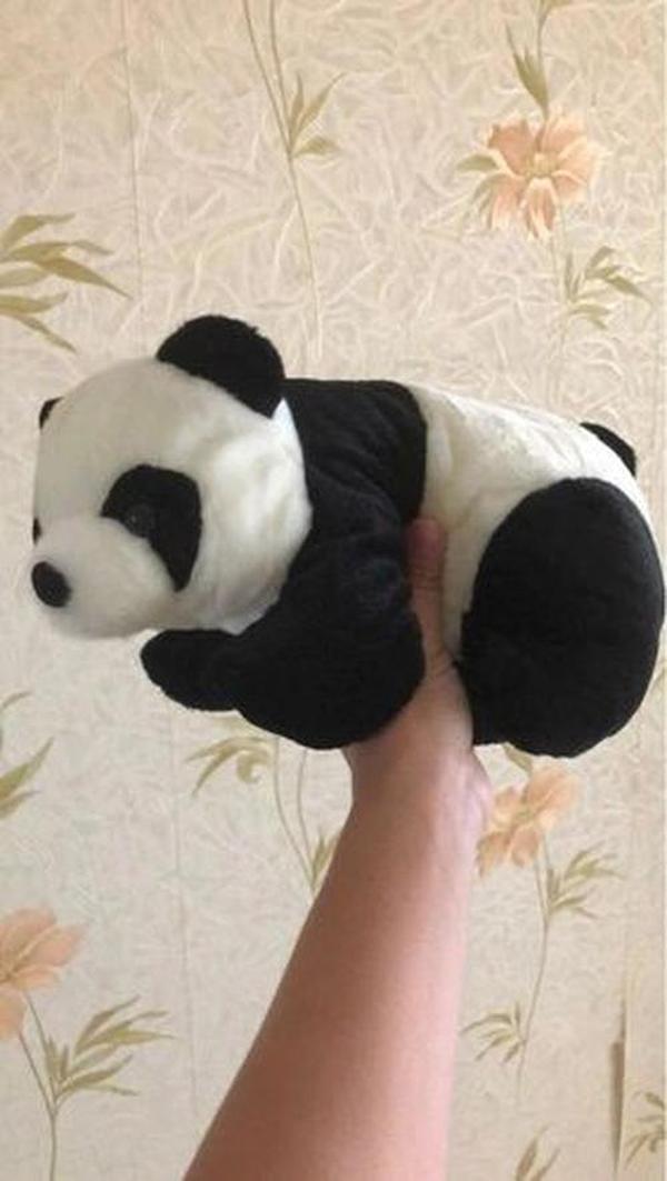 Cute Giant Panda Stuffed Animal Pillow – Soft Plush Doll Gift photo review