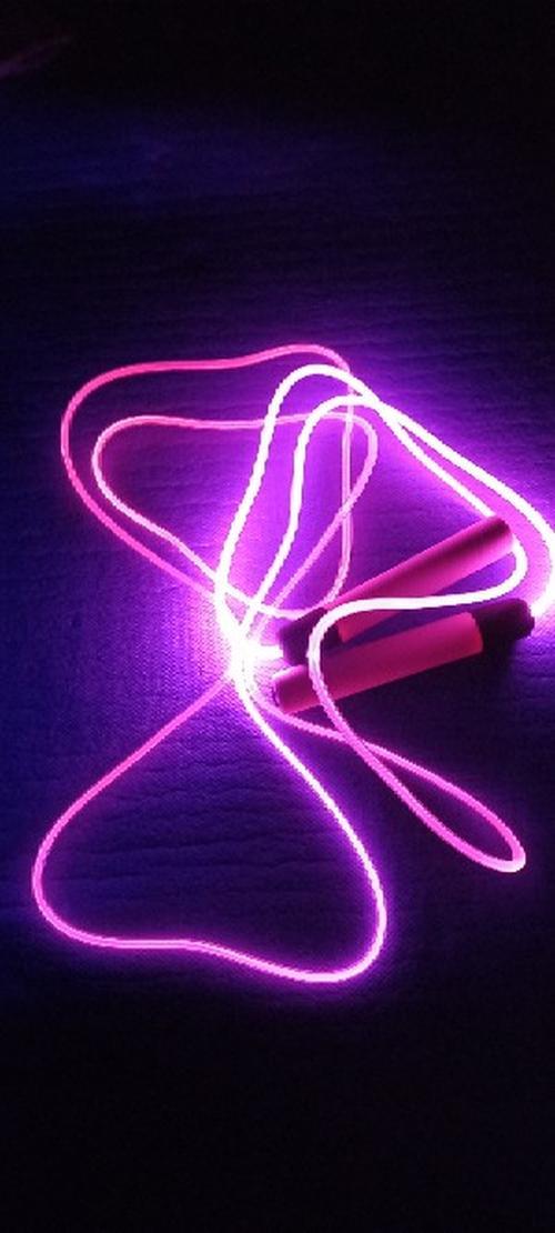 Glowing Skipping Rope - Adjustable Luminous Exercise for Fitness photo review