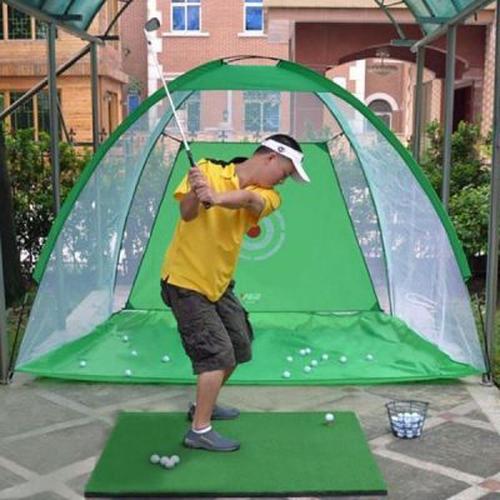 Golf Cage Swing Training Set - Hitting Practice Golf Net