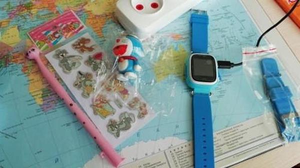 Gps Children Kids Smart Wrist Watch photo review