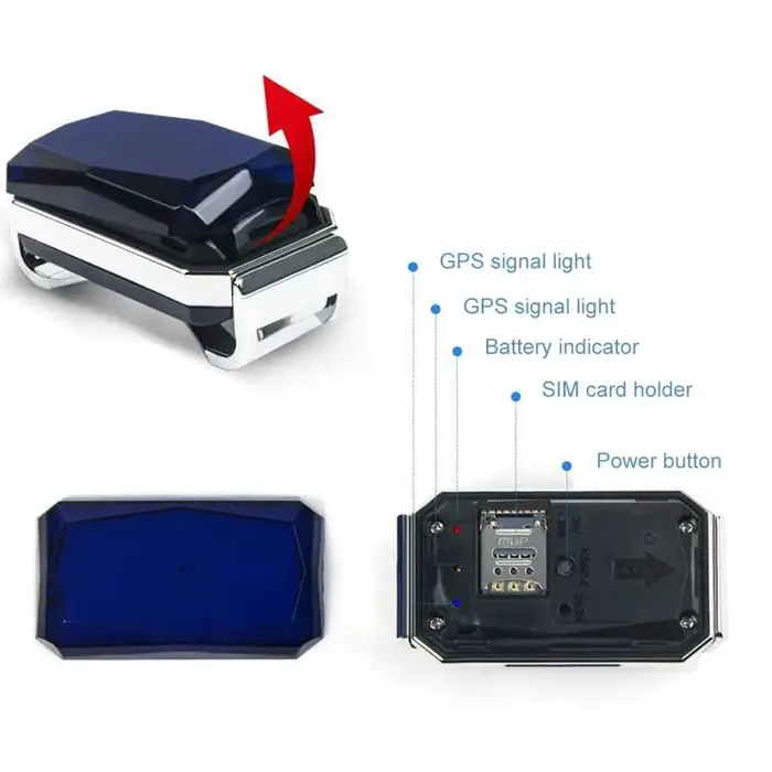 GPS Location Waterproof Dog Tracker Collar