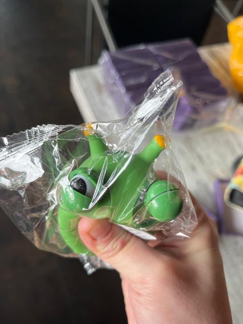 Green Bug Squeeze Toy with Grass Eyes - Sensory Toy for Kids and Adults photo review