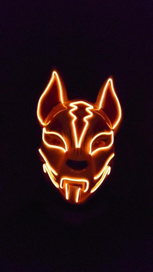 Halloween Fox Spirit Mask photo review