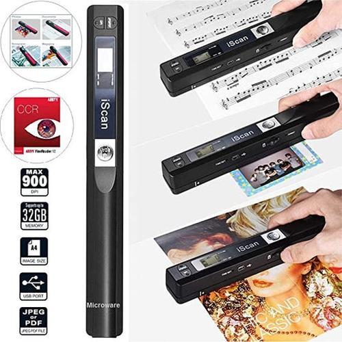 Handheld Portable Document Scanner