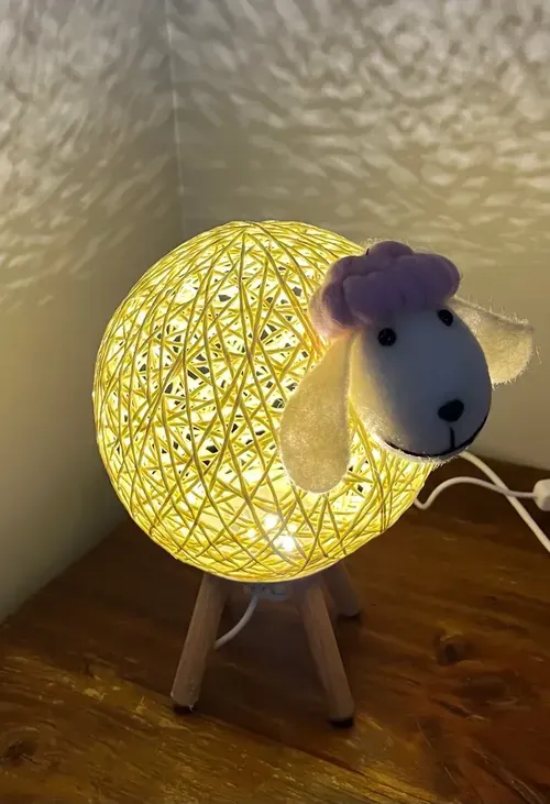 Handmade Kawaii Animal LED Night Light with Remote photo review