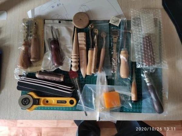 Handy Leather Working Tools Kit Craft Carving Punch Kit photo review