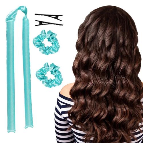 Heatless Hair Curler for Lazy Curling, Ribbon Hair Rollers for Sleeping