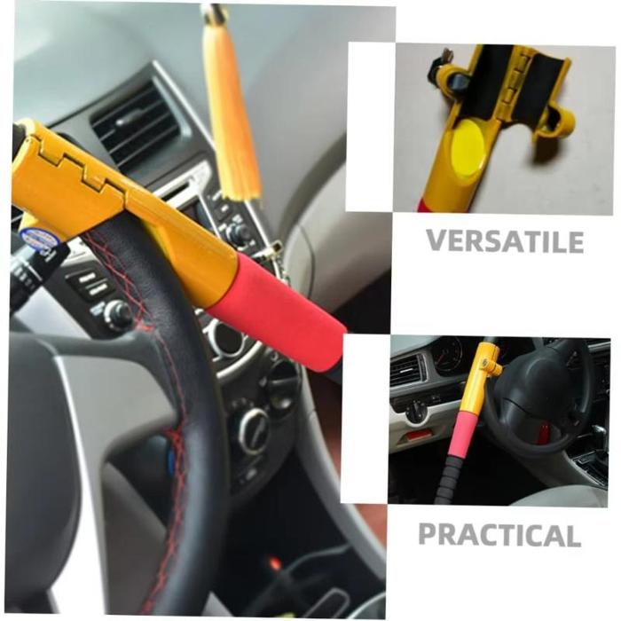 Heavy Duty Baseball Bat Steering Wheel Lock for Vehicle Security