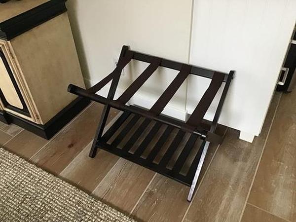 Heavy Duty Large Folding Luggage Holder Rack photo review