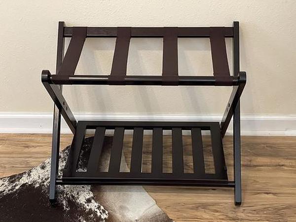 Heavy Duty Large Folding Luggage Holder Rack photo review