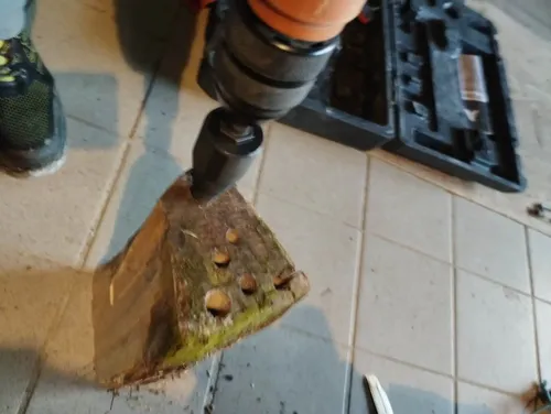 Heavy-Duty Shank Firewood Drill Bit photo review