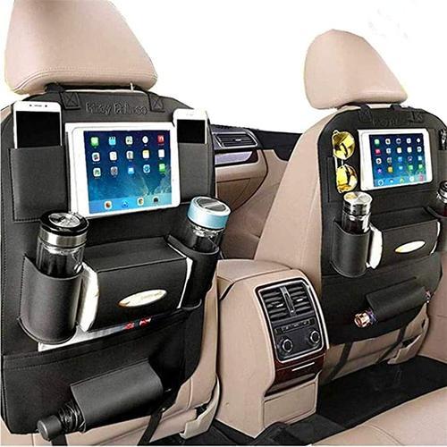 High Quality Anti-Scratch &amp; Waterproof PU Leather Car Back Seat Organizer