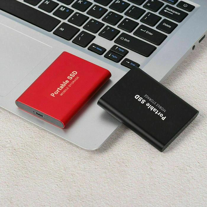 High-Speed Portable SSD External Hard Drive USB 3.1, Type-C, 256TB