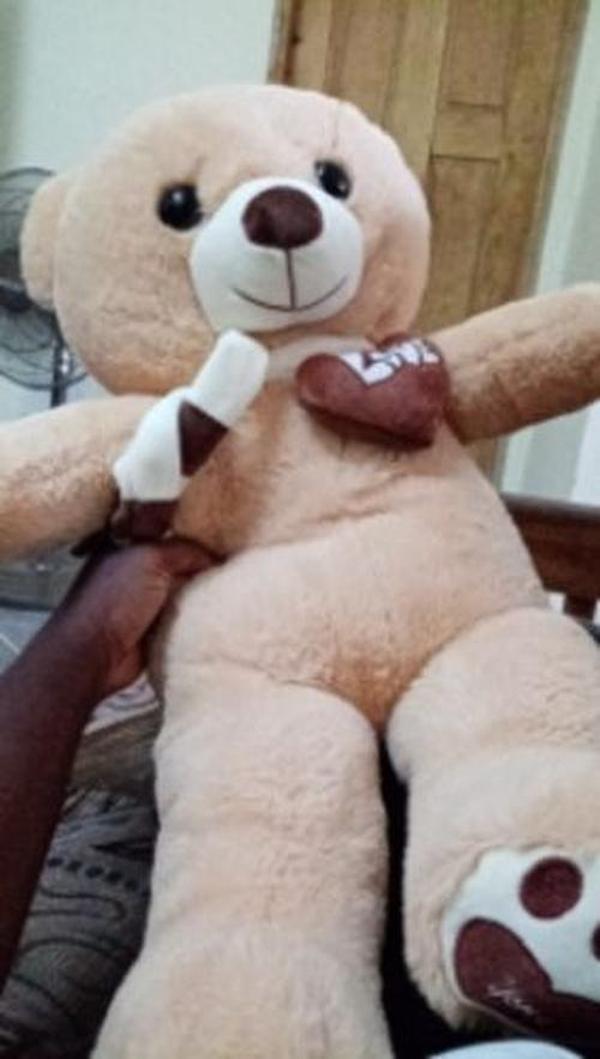 Huge High-Quality Giant Teddy Bear, Cute Big Bear Plush Toy photo review