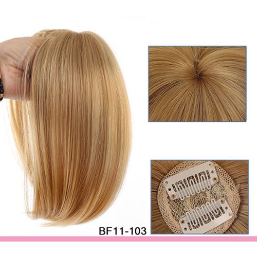 Human Hair Clip On Hair Topper Pieces For Women