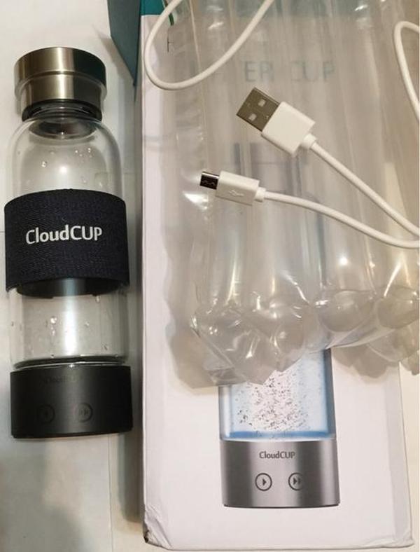 Hydrogen Rich Water Ionizer, Portable Smart Water Cup photo review