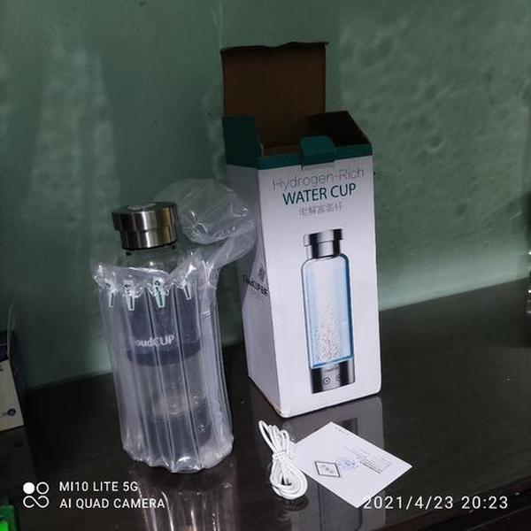 Hydrogen Rich Water Ionizer, Portable Smart Water Cup photo review