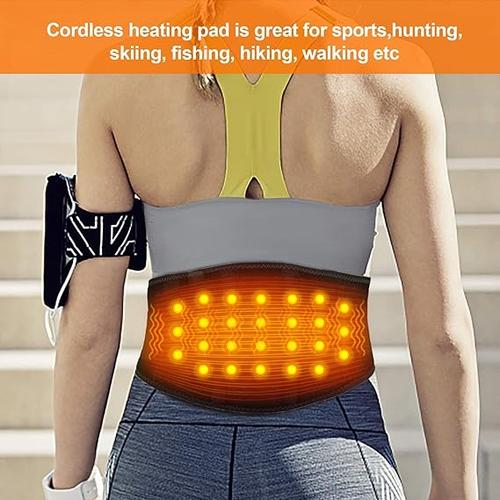 Infrared Heating Waist Massager with Vibration for Abdominal Pain Relief