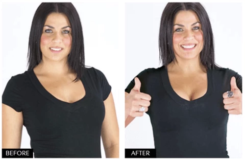 Instant lift up invisible bra tape