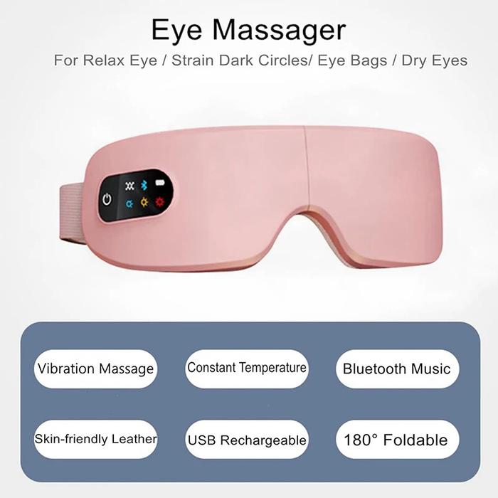 Intelligent Heating Eye Massager With Music
