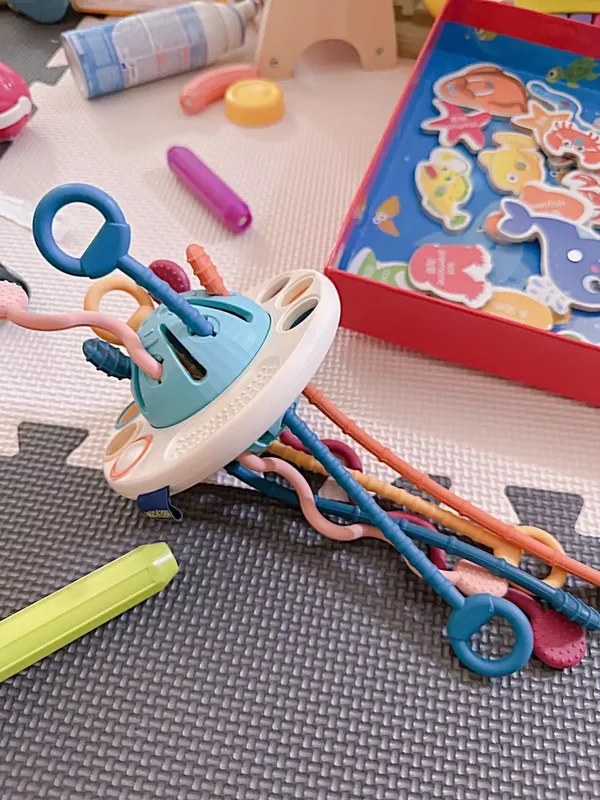 Interactive Silicone Zipper Toys Develop Children’s Senses photo review