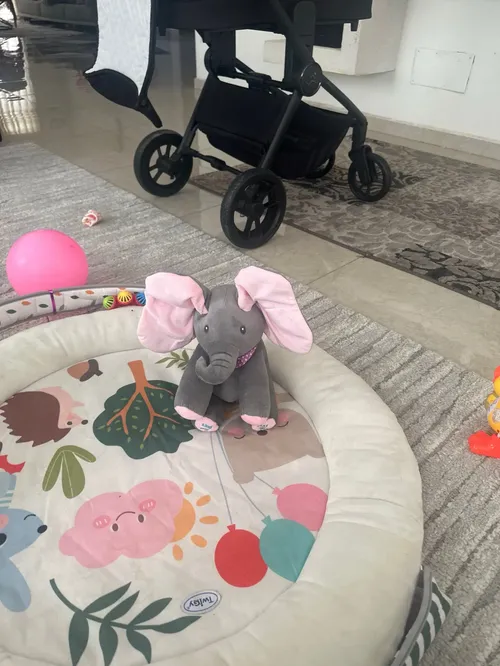 Interactive Singing Elephant Plush Toy with Moving Ears photo review