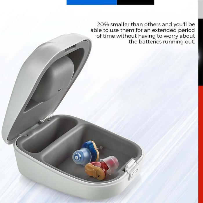 Invisible In-Ear Hearing Aid Sound Amplifier